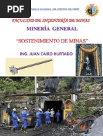 Sostenimiento de Minas