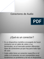 Conectores de Audio