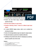 HD Text, Flash, Graphics & Logo Overlay Seamless Switching, Fade-In / Fade-Out in Different Signal Input Signals