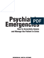 Psychiatric Emergencies and Nursing Management