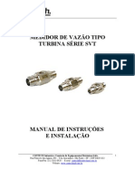 Medidor de Vazao Tipo Turbina para Liquidos e Gases PDF