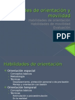 Habilidades de Orientación y Movilidad