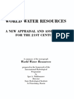 World Water Resources Shiklomanov