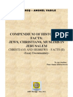 Hebrew, Christians, Muslims in Jerusalem - Compendium of Historical Facts