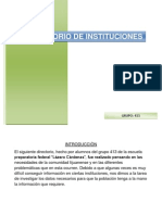 Directorio de Instituciones 413