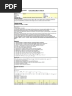 Small Bore Fitting (SBF) Vibration Fatigue Calculation