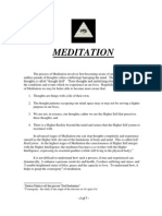 Meditation Instruction