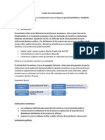 Instituciones Como Causa Fundamental Del Crecimiento de Largo Plazo