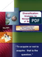 Diversification:: Chapter Title