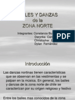 Bailes y Danza de La Zona Norte