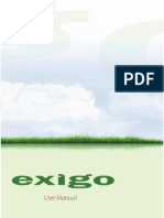 Exigo Vet User Manual 