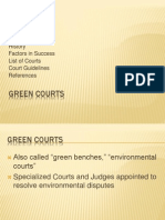 "Environmental Courts" Introduction History Factors in Success List of Courts Court Guidelines References