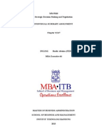 Decision Making Chapter Summary Assignment 