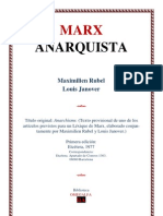 Maximilien Rubel e Louis Janover - Marx Anarquista