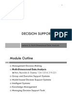 DST Lecture 03 - Multidimensional Data Analysis PDF