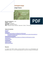 Etnohistoria Y Arqueologia Tarasca PDF