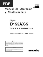 Operacion y Mantencion D155AX-5