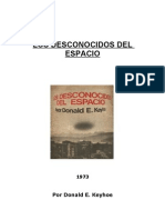 Los Desconocidos Del Espacio - Donald E. Keyhoe