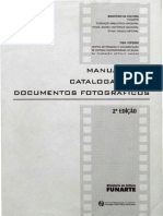 Manual para Catalogação de Documentos Fotográficos