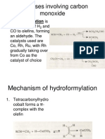 Carbon Monoxide and Ehtylene