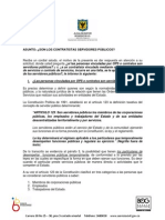 Son Los Contratistas Servidores Publicos