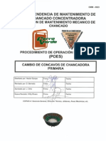 01 CMM-0023 POE Cambio de Concavos de Chancadora Primaria