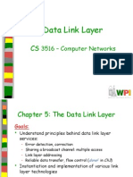 Data Link Layer: 3516 - Computer Networks