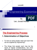 Engineering Economics: by Lec. Junaid Arshad