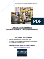 Curso de Condicionamento e Comissionamento de Instalações Industriais - METHODUS CURSOS