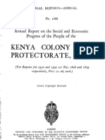 Kenya Colony and Protectorate