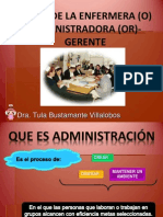 Perfil de La Enfermera Administradora Gerencial