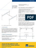 Artigo Vigas de Rolamento
