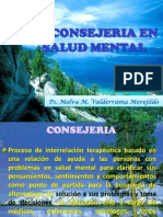 La Consejeria en Salud Mental-Ps