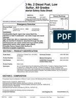 MSDS Disel Fuel