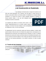 Licencias de Contrucción en Guatemala