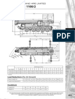 Liebherr LTM 1100/2: Dimensions