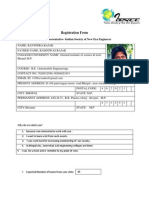 State Representative Registration Form