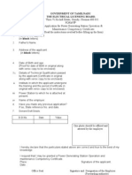 Operation & Maintenance Competency Certificate.: The Electrical Licensing Board