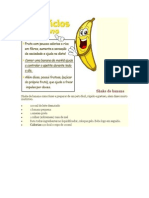 Atividades Sobre Banana