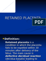 35 - Retained Placenta