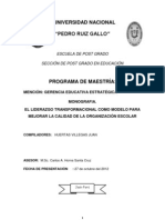 Monografia Liderazgo