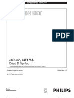 74F175, 74F175A Quad D Flip-Flop: Integrated Circuits