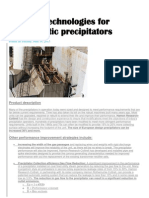 Upgrade Technologies For Electrostatic Precipitators