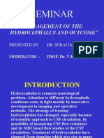 Management of The Hydrocephalus and Outcome