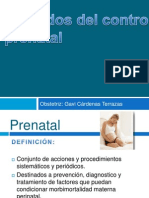 Cuidados Del Control Prenatal