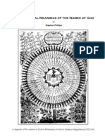 Stephen M. Phillips Mathematical Meanings of The Names of God (Part 1)