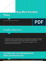 Implementing Merchandise Plans