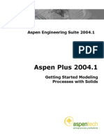 Aspen Plus 20041 Getting Started Solids