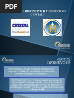 Distintivo H y Cristal