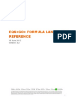 Eqs Formula Language Reference: 19 June 2012